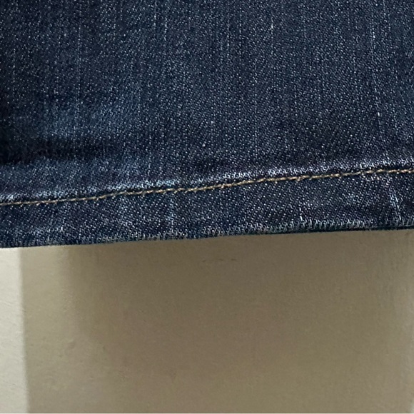 065 J BRAND | USA Dark Blue Heritage Mid Rise Skinny Flare Martini Jeans (Sz 25) - Picture 11 of 15